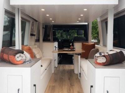 Campervan with Electric Bikes – Nightly Rental